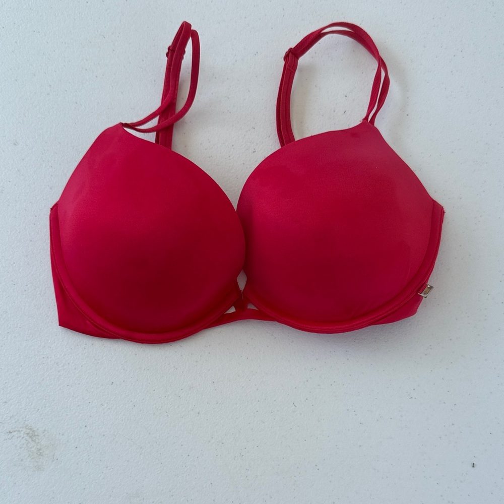 Victoria's Secret Bold Red Push-Up Bra